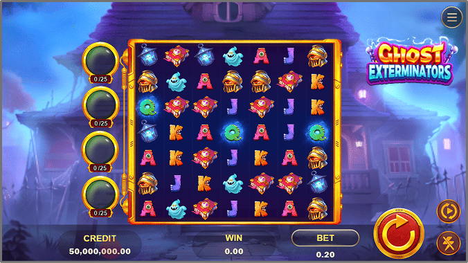 Ghost Exterminators Game Interface